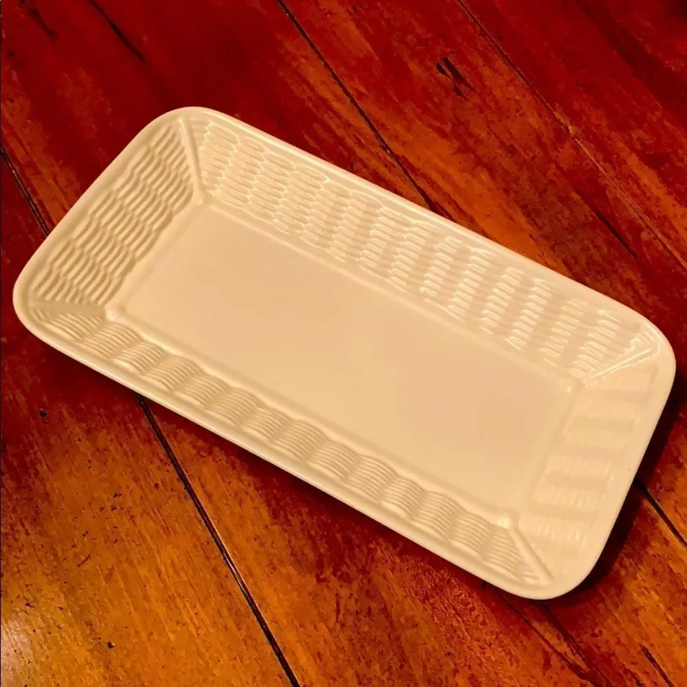 Pfaltzgraff Remembrance Basketweave Platter
